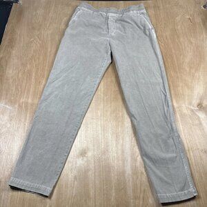 James Perse Mens Beige Drawstring Sweatpants Joggers Pants Size 2